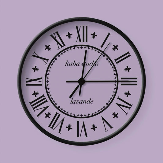 Horloge Murale | Lavande